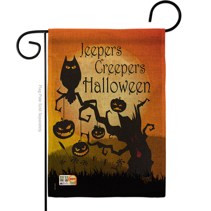 Double Sided 18.5'' H x 13'' W Polyester Garden Flag
