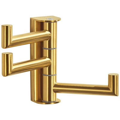 Wall Mounted Stainless Steel Triple Swivel  Towel Hook