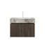 Meuble-lavabo et lavabo flottant 24 po