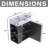 21.6 Inch Modern Floating Bathroom Vanity With Ceramic Basin-1160056298