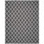 Tapis géométrique en coton tissé à la main Lockbourne-1089395324