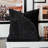 Velvet Black Leopard Pillow Cover