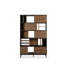 Oscar Solid Wood Geometric Bookcase