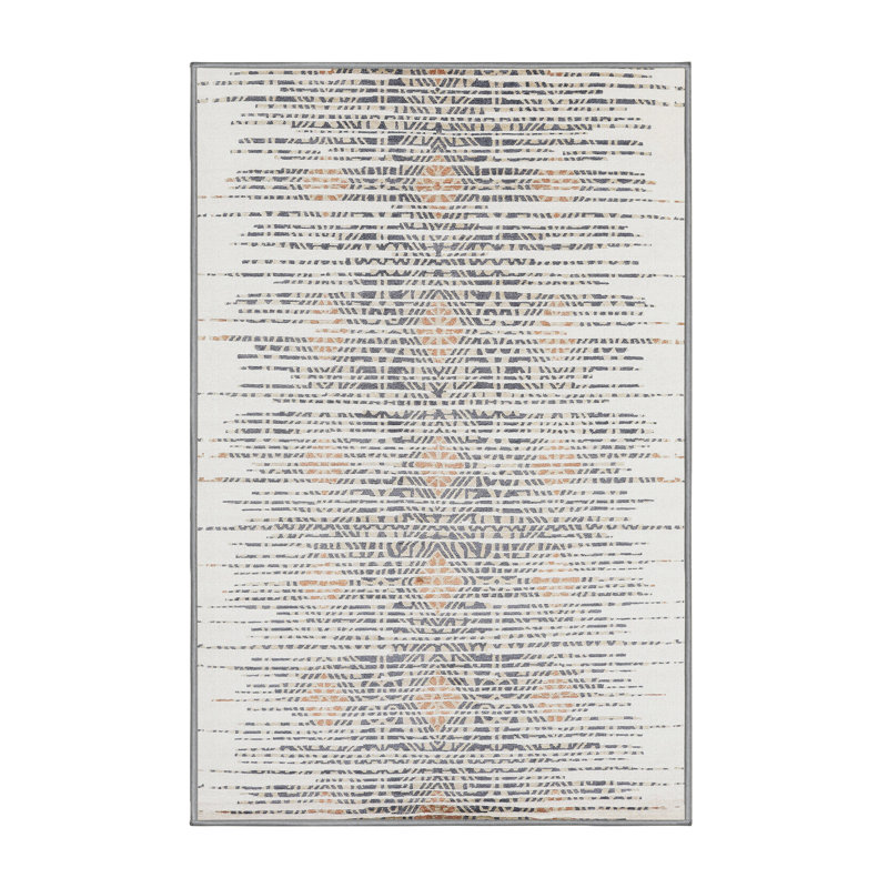Geometric Indoor Rug, Rectangle 7' x 10'