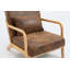 Chaise d'appoint avec structure en bois, parfaite pour la lecture et la détente-1201604244-1201604266