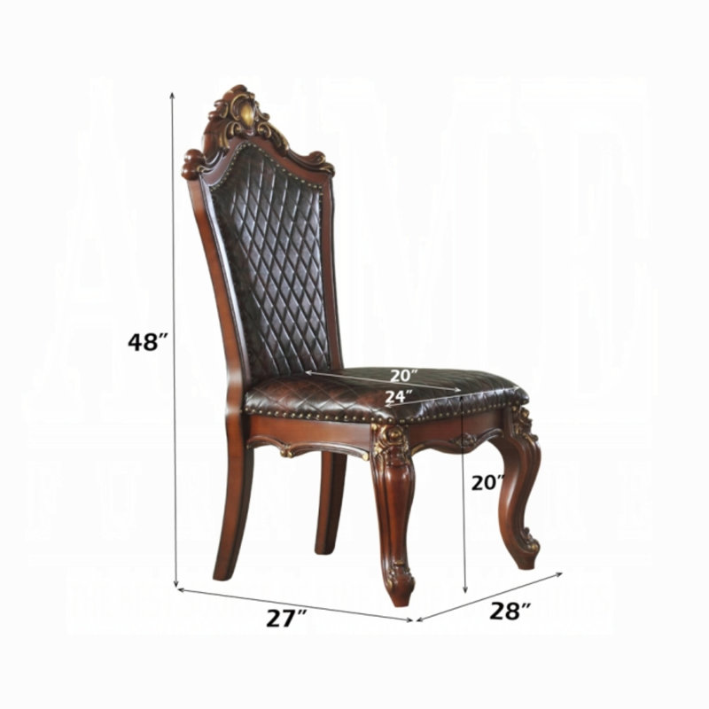 Chaise d'appoint picardie (ensemble de 2)