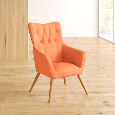 Antonio Upholstered Wingback Chair