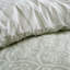 Scallop Floral 200 Thread Count Cotton Percale Reversible Duvet Cover Set-110092119