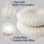 Coussin décoratif en velours 18 po Pumpkin Seat-10704093-250364616