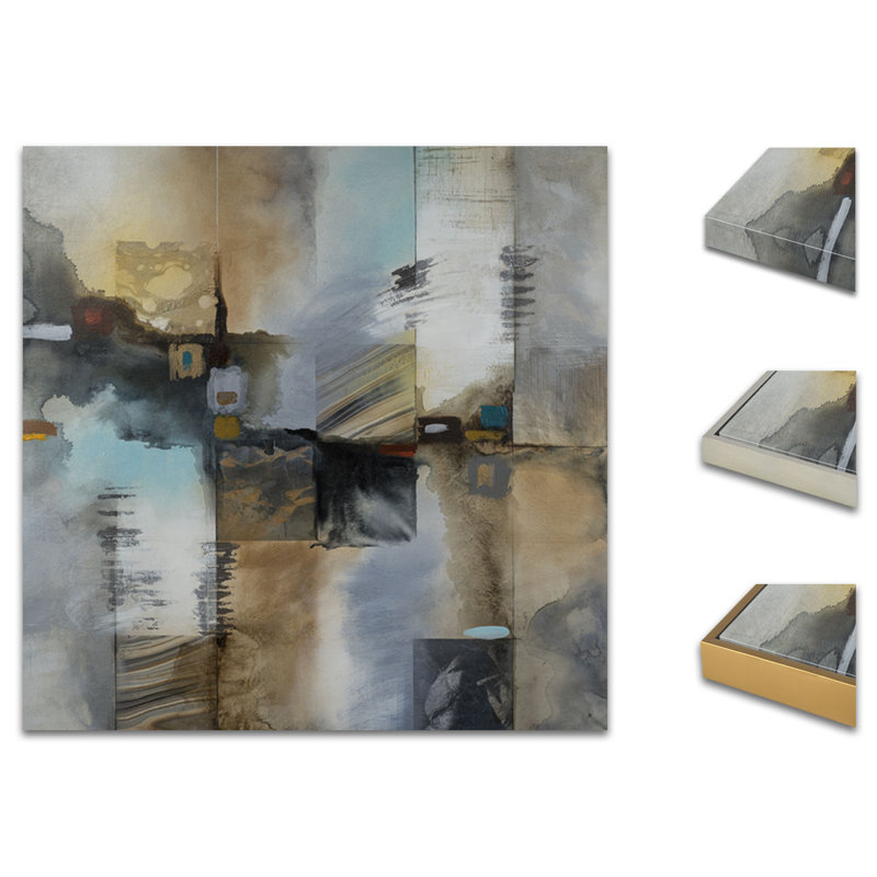 Sky Sound 2 Print by Jennifer Hollack Raboin, Stretched Canvas, 36" H x 36" W x 2" D