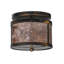 2 - Light Semi Flush Mount