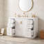 Meuble-lavabo avec lavabo et 6 tiroirs-1409493570