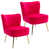 Fuchsia Pink Velvet