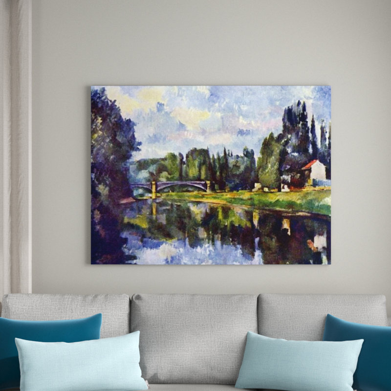 Paul Cezanne - Wrapped Canvas Painting, 60cm H x 80cm W x 1.8cm D
