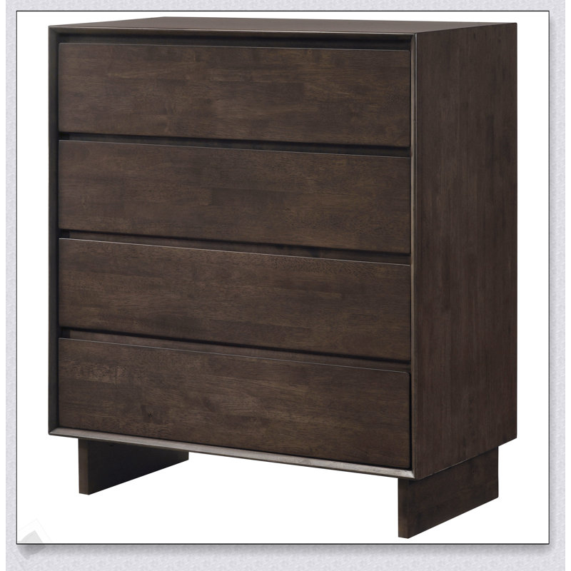 Commode 4 tiroirs Hemlock Brown