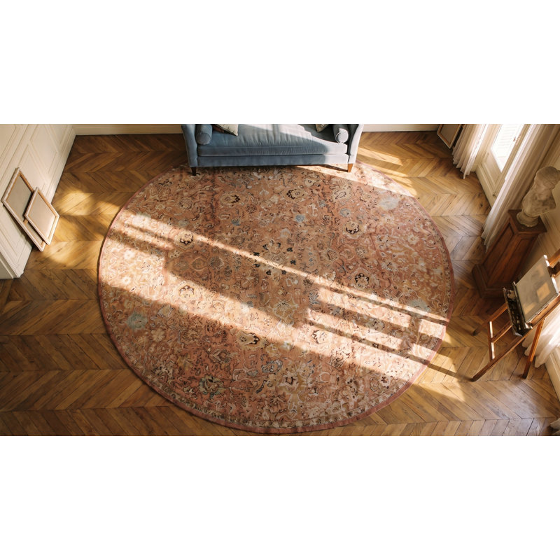 Antique Large Axminster English Knotted Rug