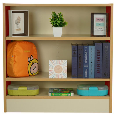 Laminate Bookcase 2-Shelf 30" Height