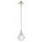 1 - Light Polished Nickel Pendant