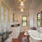 1-Light Semi Flush Mount with Cone Pleated Glass Shade