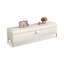 Banc de rangement blanc moderne en bois massif pour chambre et entrée-1092272696