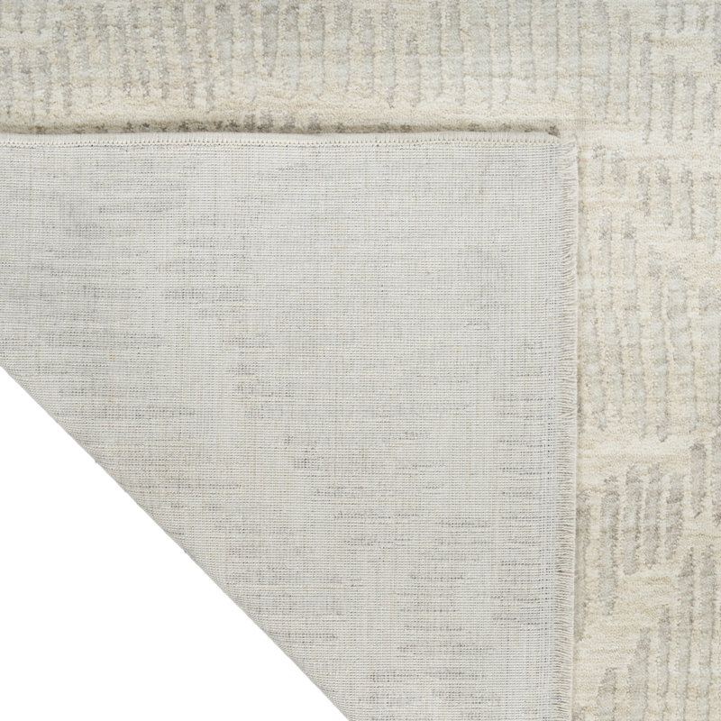 Tapis d'intérieur ivoire Calvin Klein CK079, Rectangle 3 pi 11 po x 5 pi 11 po