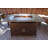 Spicewood Rectangle Aluminum Propane Smokeless Fire Pit Table with Hidden Fuel Tank