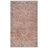 GLN Rugs Traditional Collection - Machine Washable Area Rug, Traditional Washable Rug, Non Slip Washable Rug, Low Pile Chenille Living Room Rug, Bedroom Rug, Kitchen Rug (Terra Cotta Rug)-1692236211