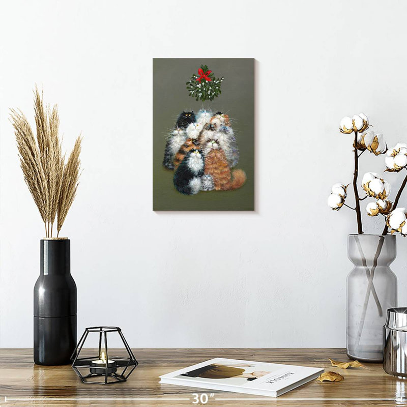 Brampt 12 Cats Of Christmas, 12" H x 8" W