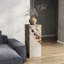 Table d'appoint et table d'appoint Modern - Finition béton et marbre - Table d'appoint pour le salon et le coin-1136923236-1136923242