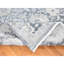 Tapis gris nouvel âge en soie 8 pi x 10 pi 2 po Williamstown