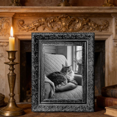 5" x 7" Black 1PC Home Decor Picture Frame for Office Decor