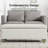 51" Wide Faux Leather Upholstered Storage Bench-175698346-178748223