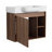 Space-Efficient Wall-Mounted Bathroom Vanity with Premium Features