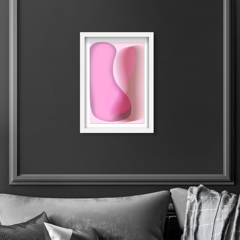 Dancing Lovers Print by Oliver Gal, 25.5"H x 17.5"W, White Shadowbox