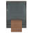 Full Size Murphy Bed With Foldable Desk – Space Saving Wall Bed - Walnut & Gray-926910073