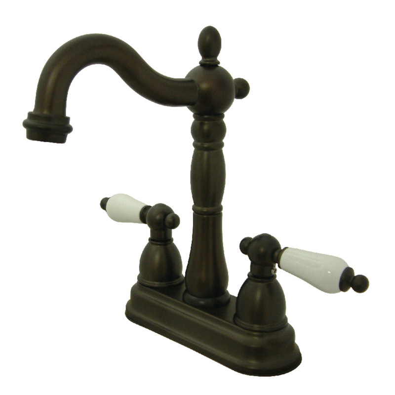 Robinet de bar à haut arche Victorian, Bronze huilé