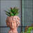 Visage Head Bust Planter Home Wall Planter