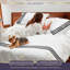 Ensemble de housse de couette de luxe Lanor Collection Cordoba - 100% satin de coton ultra doux --111732288