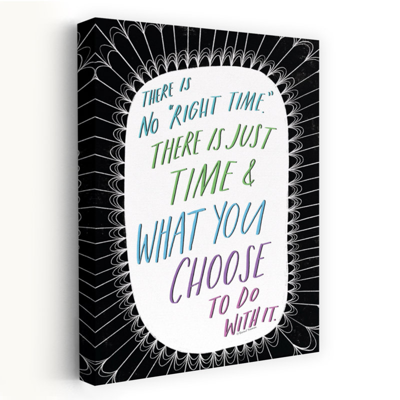 «There Is No Right Time», art contemporain abstrait, H 24 po x l 16 po