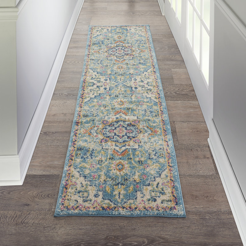 Oriental Indoor Rug, Runner 2'2" x 7'6"