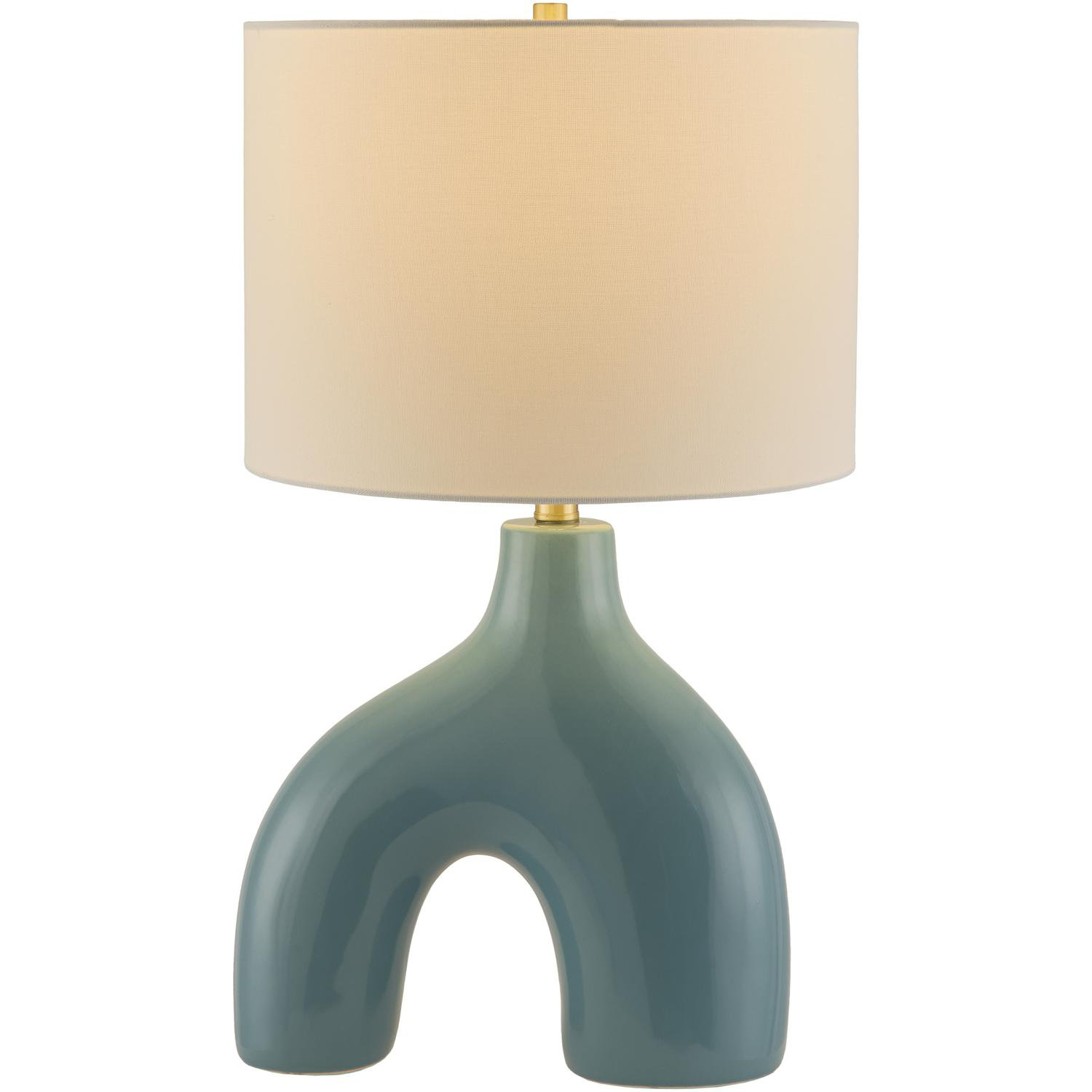 Arlis Ceramic Table Lamp, Blue