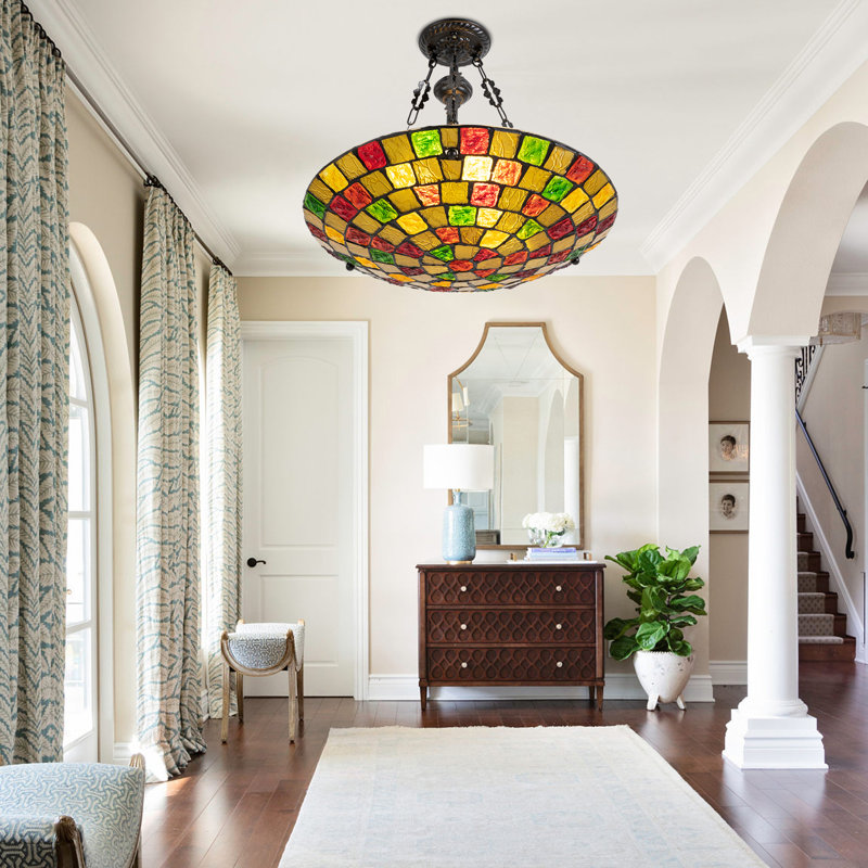 5 - Light Tiffany Pendant Light