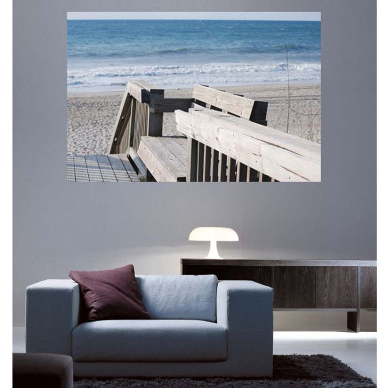 Décalcomanie murale beach , 40 po x 60 po
