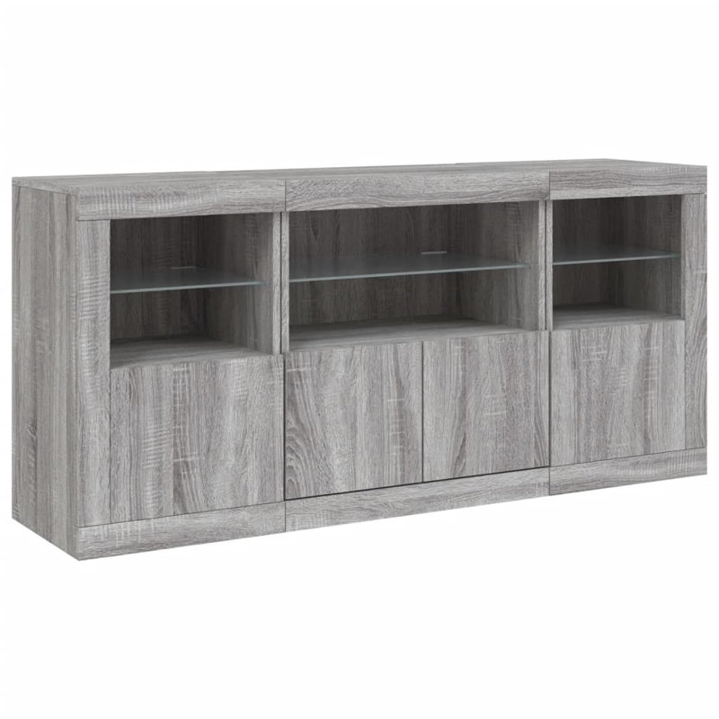 Babrow 142.5cm Sideboard, Grey Sonoma