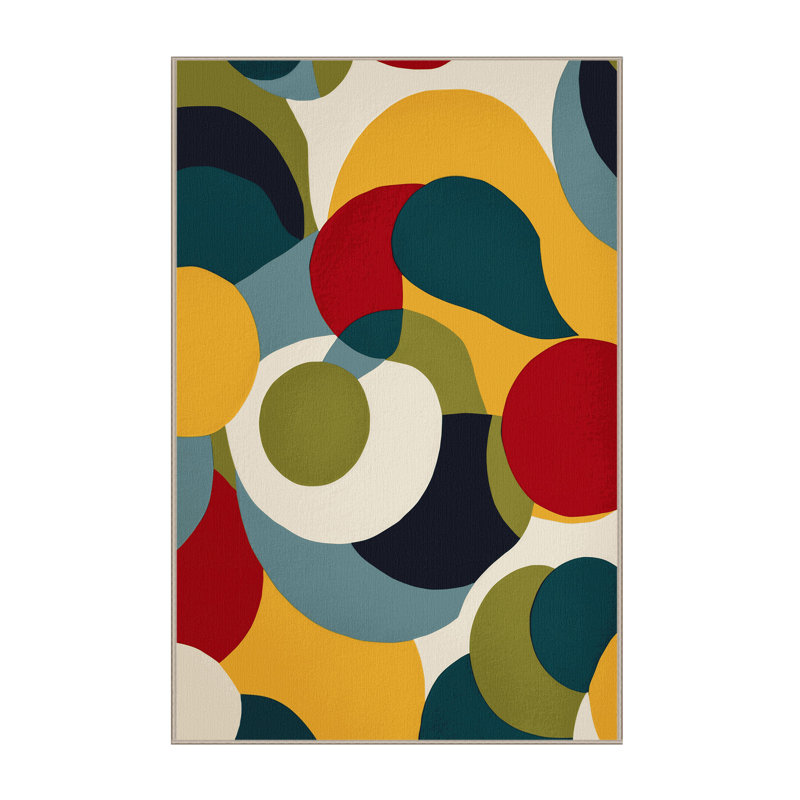 Tapis rétro scintillant, Rectangulaire 3 pi x 5 pi