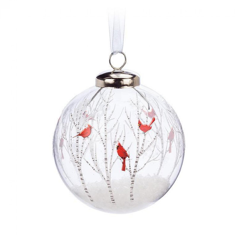 Ornement Cardinals In Trees