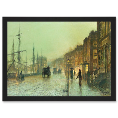 Glasgow Docks 2 - Single Picture Frame Art Prints