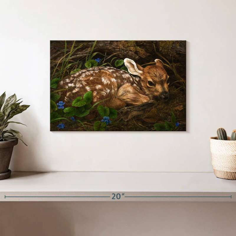 Bambi, 8" H x 12" W