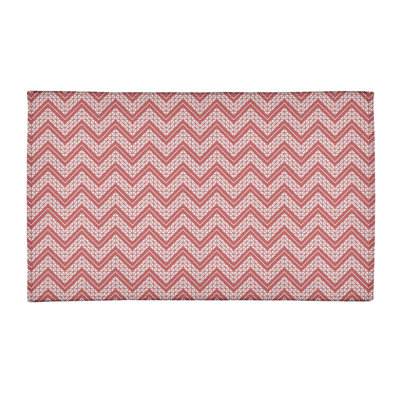 Chenille Chevron Indoor Rug