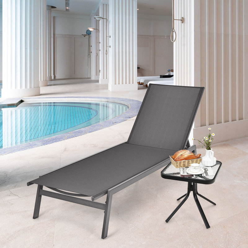 Outdoor Chaise Lounge, 2